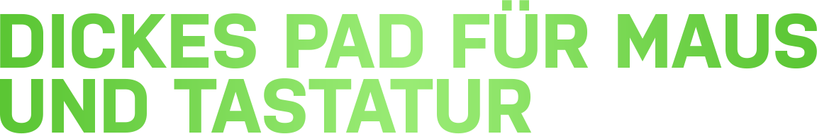 Pad für Maus und Tastatur