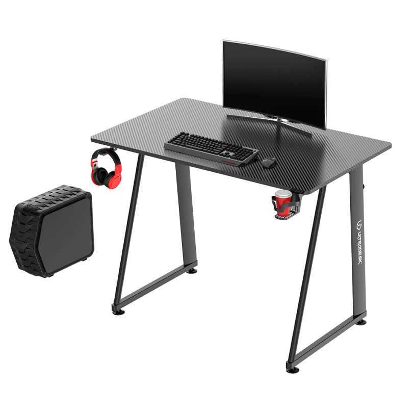 Ultradesk ENTER V2 - Kleiner Computertisch mit stabilem Rahmen