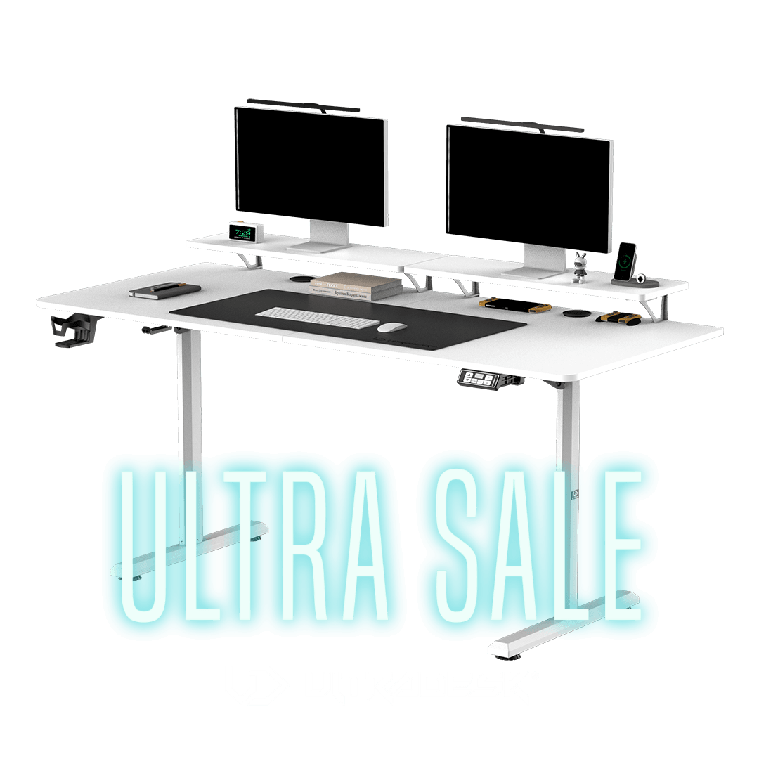 Ultradesk HIGHLANDER XXL Weiß